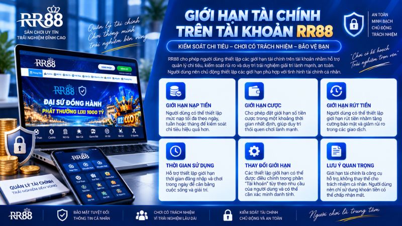 Giới hạn tài chính trên tài khoản