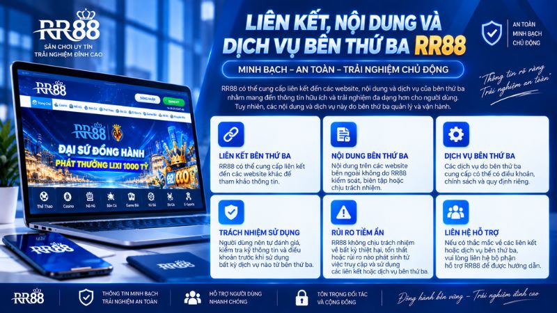 Liên kết, nội dung và dịch vụ bên thứ ba